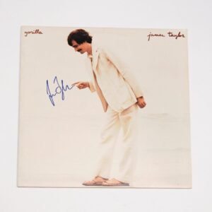 "James Taylor" Autographed Album "Gorilla"