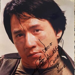 "Jackie Chan" Autographed 8x10 Photo