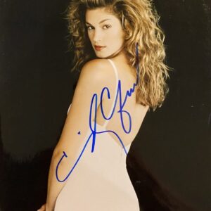 "Cindy Crawford" Autographed 8x10 Photo