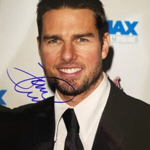 "Tom Cruise" Autographed 8x10 Photo