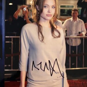 "Angelina Jolie" Autographed 8x10 Photo