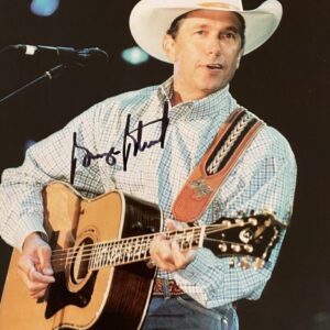 "George Strait" Autographed 8x10 Photo