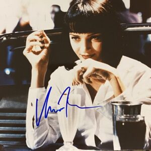 "Uma Thurman" Autographed 10x8 Photo