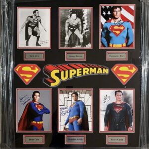 *Framed* "Superman Collage" Autographed Photos