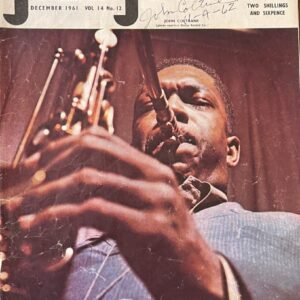 "John Coltrane" Autographed Jazz Magazine