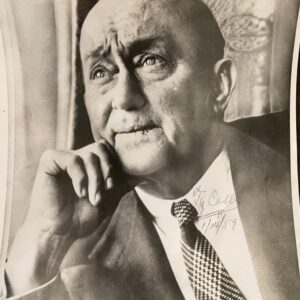 "Ty Cobb" Autographed Photo