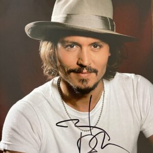 "Johnny Depp" Autographed 8x10 Photo