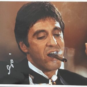"Al Pacino" 10x8 Autographed Scarface Photo