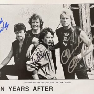 "Ten Years After" Autographed 10x8 Photo