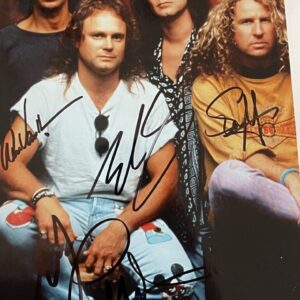 "Van Halen" Autographed 8x10 Photo