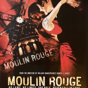 "Moulin Rouge" Autographed Movie Poster