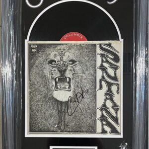*Framed* "Santana" Autographed Album