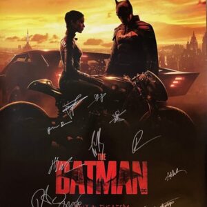 "The Batman: Unmask the Truth" Autographed Movie Poster