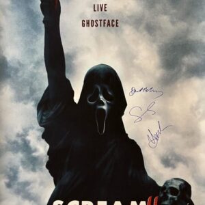 "Scream 6" Autographed Poster