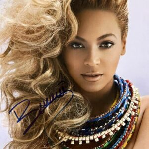 "Beyonce" Autographed 8x10 Photo