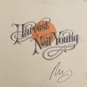 "Neil Young" Autographed Album "Harvest Neil Young"