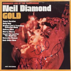 "Neil Diamond: Gold" Signed Album