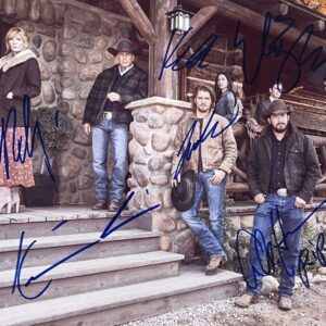 "Yellowstone" Cast 10x8 Autographed Photo