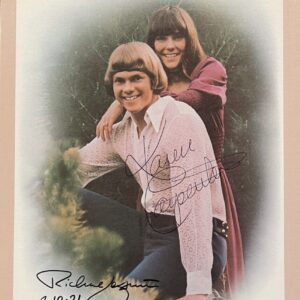 "The Carpenters" Signed 8x10 Photo