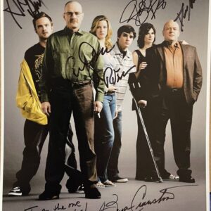 "Breaking Bad" Cast 8x10 Autographed Photo