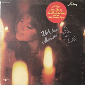 "Melanie" Autographed Album
