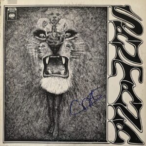 “Carlos Santana” Autographed Album