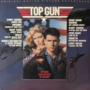 "Top Gun" Autographed Album