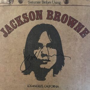 "Jackson Brown" Autographed Album