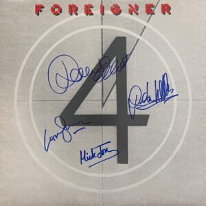"Foreigner" Autographed Album
