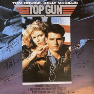 "Top Gun" Autographed Cast Movie Poster