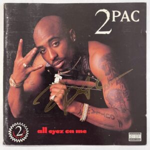 Tupac “All Eyez on Me” Autographed CD Sleeve