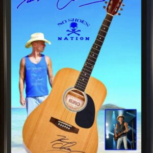 Kenny Chesney Autographed Acoustic Guitar
