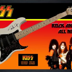 "Kiss" Autographed Guitar
