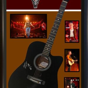 "Morgan Wallen" Autographed Guitar