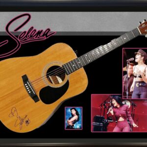 "Selena" Autographed Guitar
