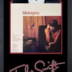 "Taylor Swift" Signed Album "Midnights"