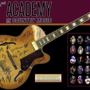 "Country Music, 52nd Academy Awards" Autographed Guitar