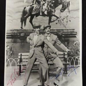 "Gene Kelly & Fred Astaire" Autographed Photo