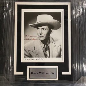 "Hank Williams Sr." Autographed Photo