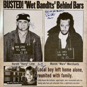 "Home Alone" Autographed Poster