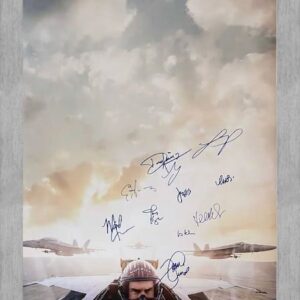 "Top Gun: Maverick" Movie Poster Autographed by Cast