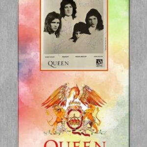 "Queen" Band Autographed Photo