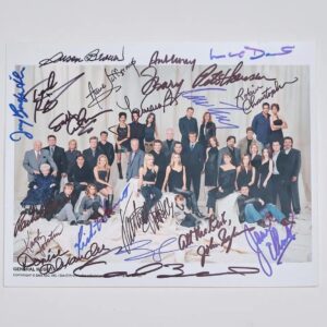 "General Hospital" Full Cast 10x8 Autographed Photo