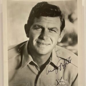 "Andy Griffith" Autographed Photo