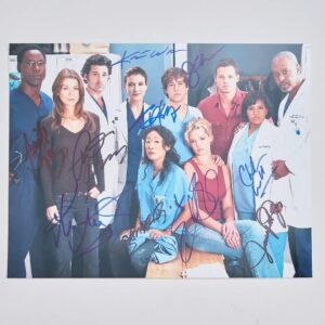 "Grey's Anatomy" Autographed 10x8 Photo