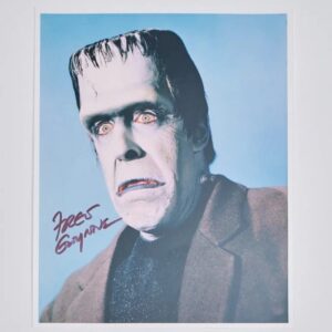 "Fred Gwynne" Autographed 8x10 Photo