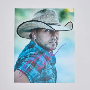 "Jason Aldean" 8x10 Autographed Photo