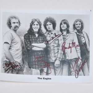 "The Eagles" Autographed 10x8 Photo