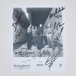 "Toto" Autographed 8x10 Photo