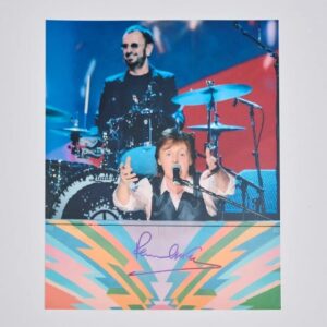 "Paul McCartney" Autographed 8x10 Photo